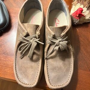 Clarks Men’s Wallabee ankle boot 8.5M